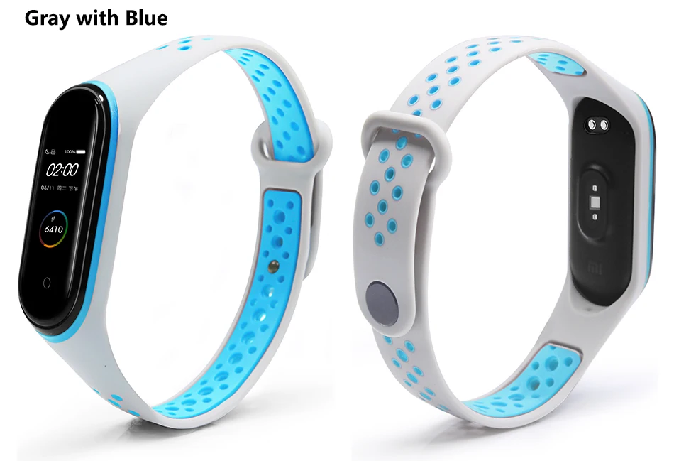 Спортивный ремешок BOORUI mi band 4, удобный ремешок pulseira mi band 4, аксессуары, силиконовый ремешок для xiaomi mi band 4