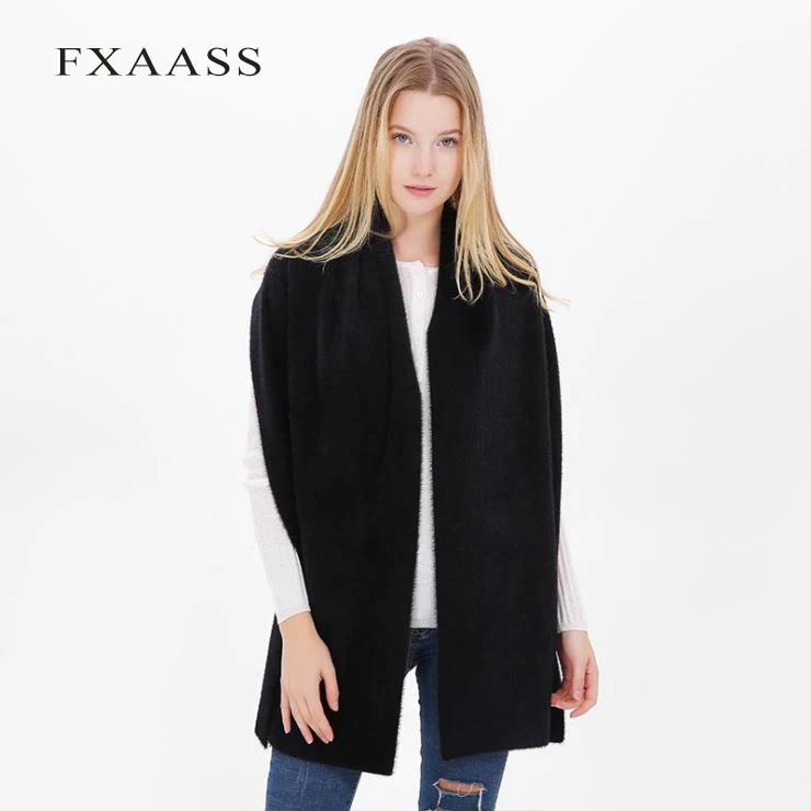 FXAASS новая осенняя/зимняя шаль Модный женский большой шарф роскошный для волос
