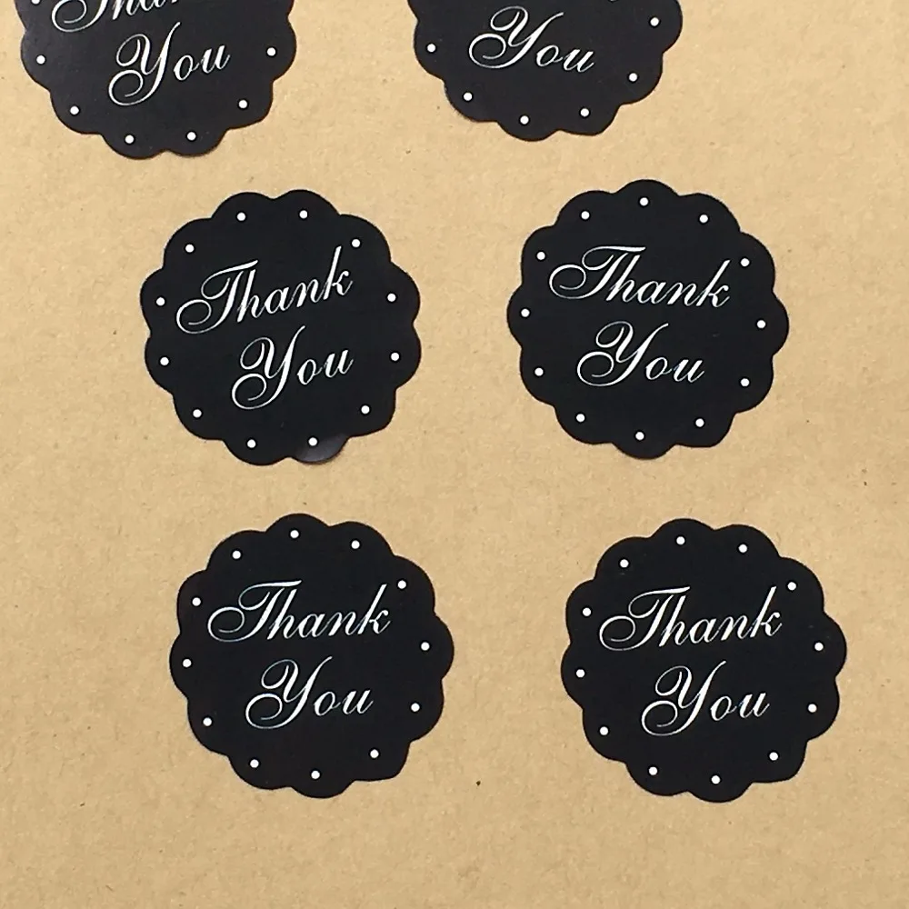 1000 шт. ярлыки для упаковки тортов коробок и сумок | Украшения аксессуары