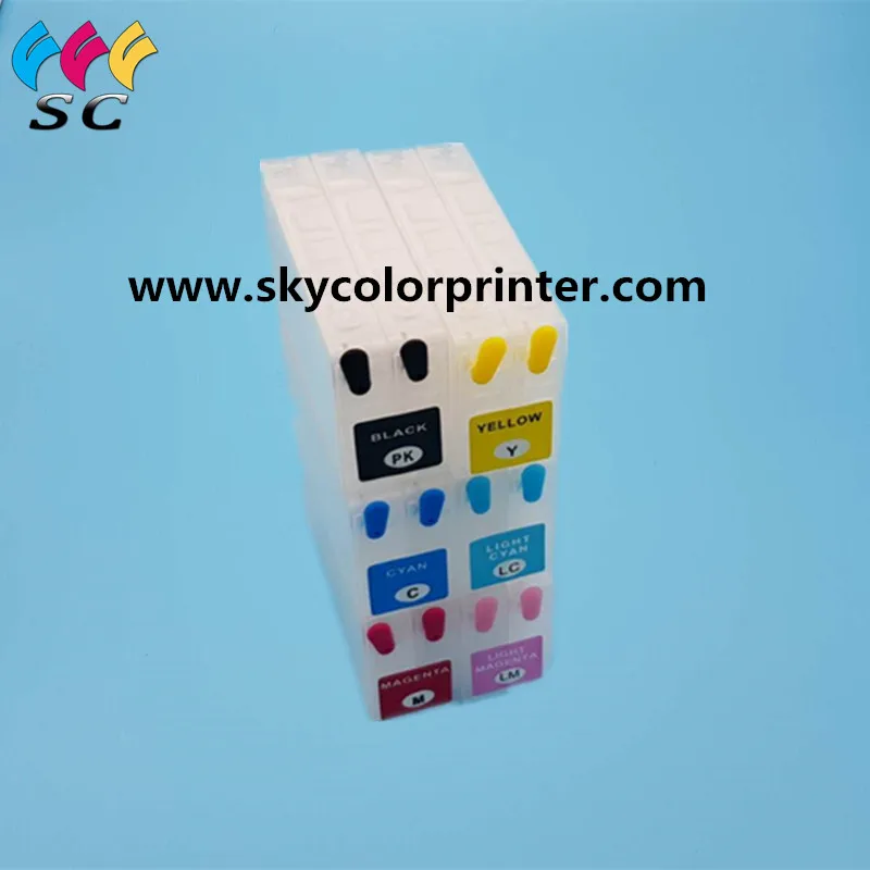 Многоразовый чернильный картридж для epson pp100 pp 100 100ap 100N принтер без чипа PJIC1 PJIC6|Чип