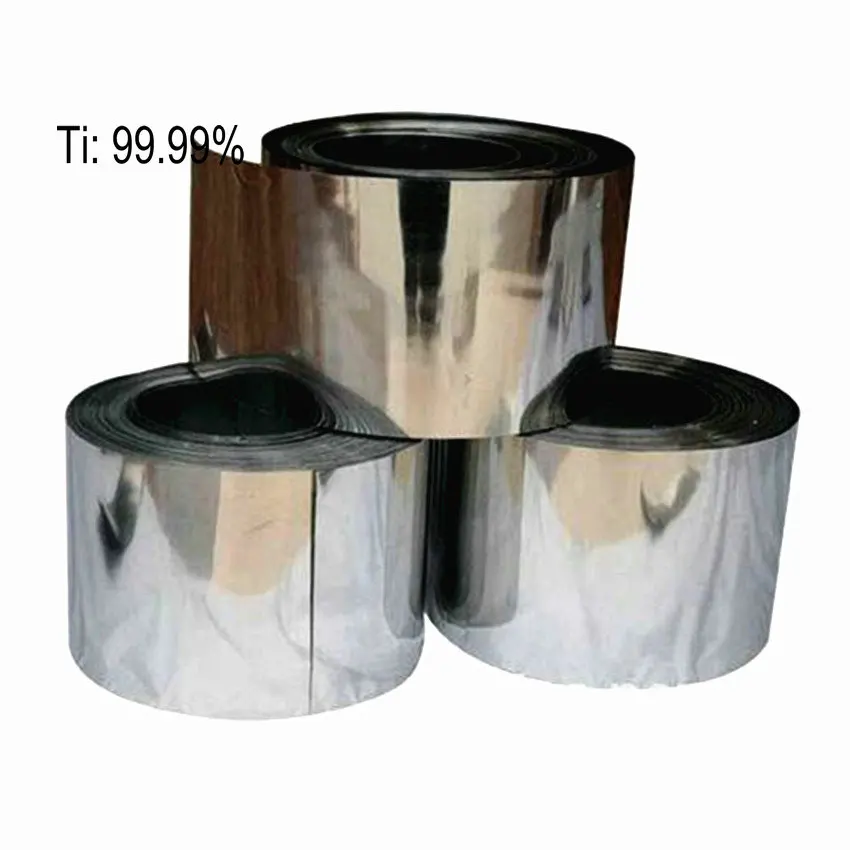 

High Purity Titanium Plate Foil 99.99% for Research and Development Laboratory Use Metal Elementary Substance Ti 1 Meter