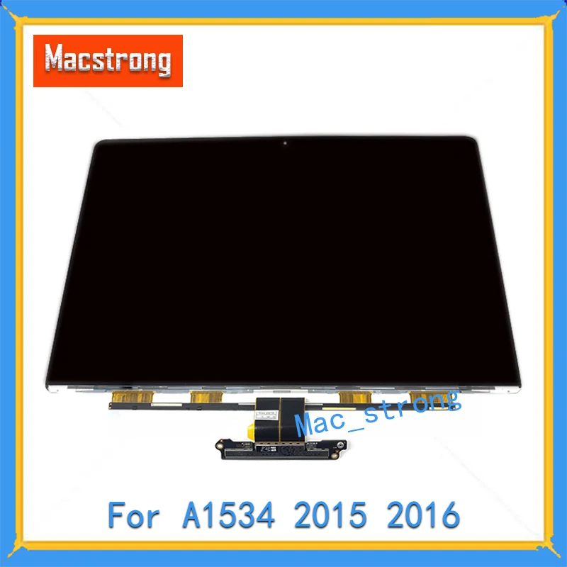 Протестированное оригинальное ЖК стекло A1534 12 дюймов для ноутбука MacBook Retina