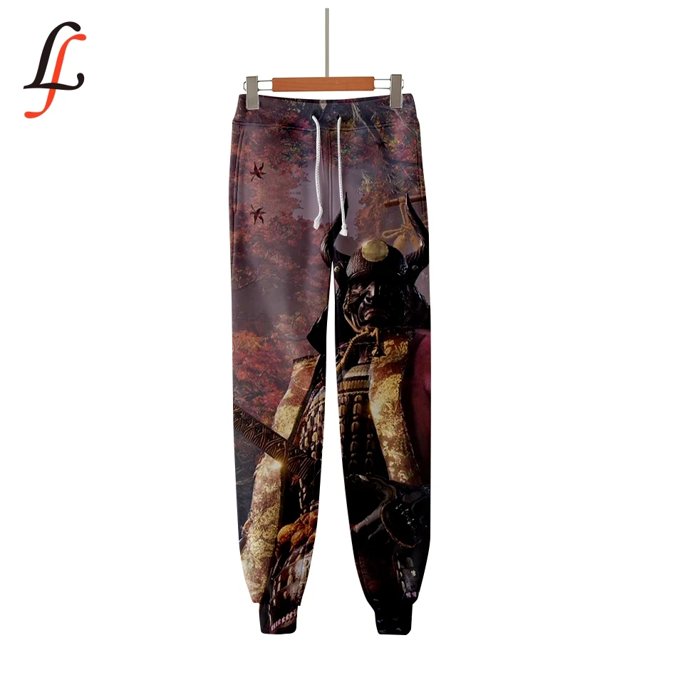New Hip Kpop Fashion Casual Jogger Pants SEKIRO Shadows Die Twice 3D modis Warm fashion Slim unisex Oversize |