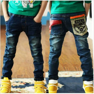 Free Shipping 2015 Spring New Boy Pants Kids Boys Jeans Trousers Children Denim Pants Nzk01