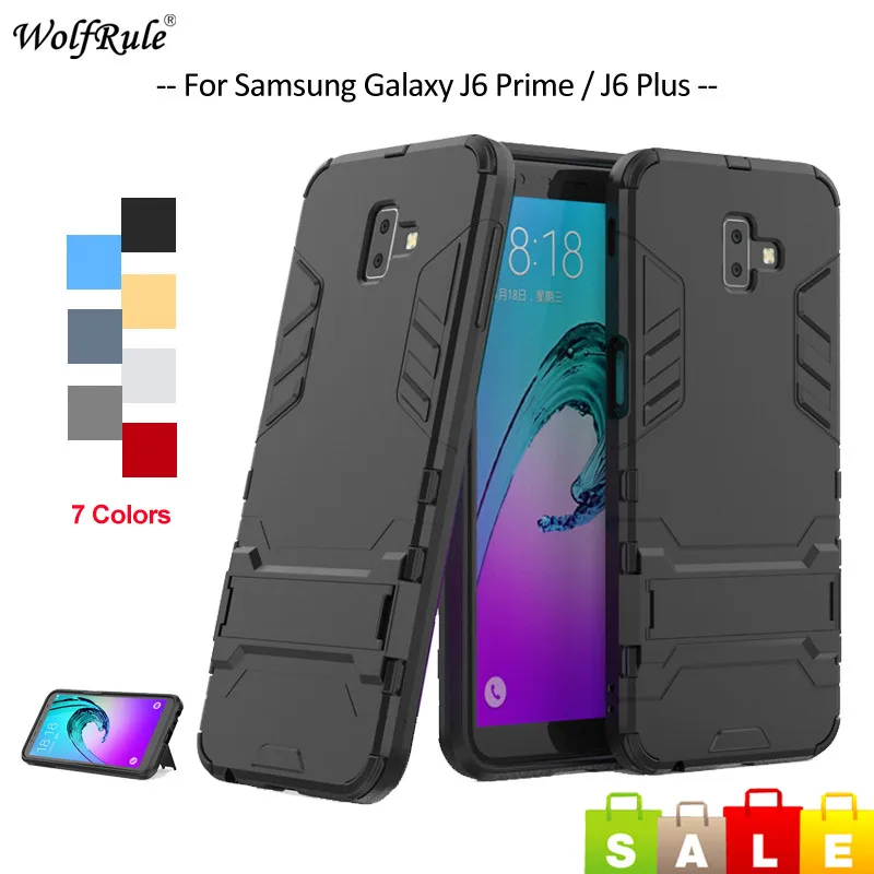 Чехол для Samsung Galaxy J6 Plus чехол + TPU и PC телефона Prime J610 6''|Бамперы| |
