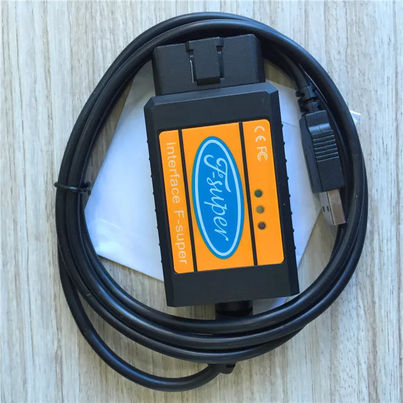 Новое поступление USB Diagnnostic интерфейс для Ford Mon deo F super Scan Tool с 3 летней