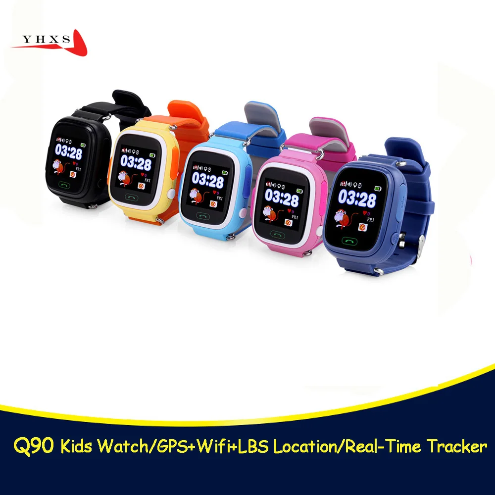 Смарт gps Wi-Fi трекер определение местоположения SOS Вызов Smartwatch телефон часы для ребенка ребенок старше анти-потеря монитор Q90 PK T58 Q50