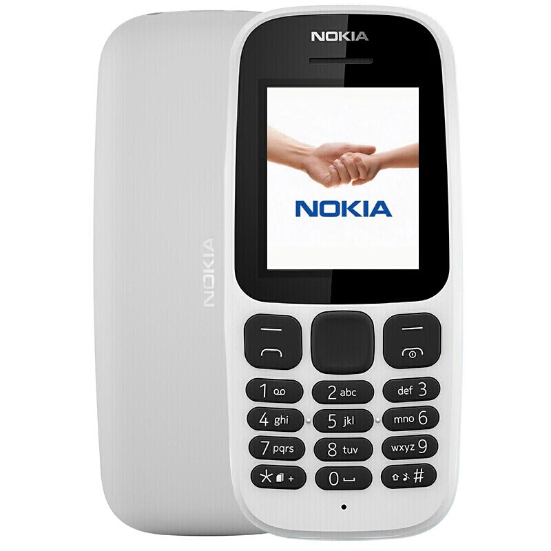 Оригинальный Nokia 105 DS (TA-1034) новинка 2017 модель 1 77 ''GSM Dual SIM 800 мАч клавиатура