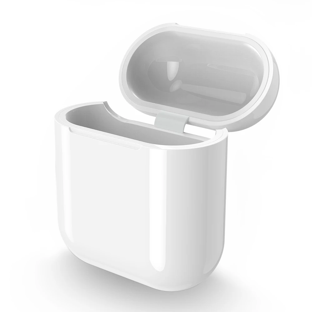 Qi беспроводной зарядный приемник чехол для Apple AirPods 1 2 Bluetooth гарнитура