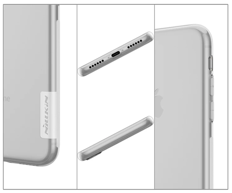 TPU Transparent soft case for Apple iphone X NILLKIN Nature Series Luxury brand back cover with retailed package |
