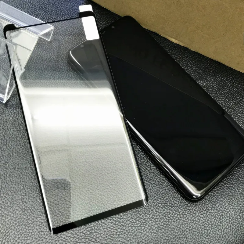 Закаленное стекло для Samsung Galaxy Note 9 Защитная пленка экрана 3D полное клейкое