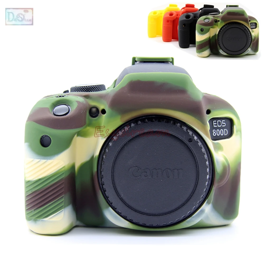 Резиновый силиконовый чехол для камеры Canon EOS 800D Rebel T7i Kiss X9i|for canon eos|for canoncanon camera skin |