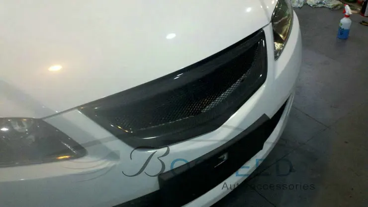 Подходит для MAZDA M6 11 автомобильный гриль из углеродного волокна