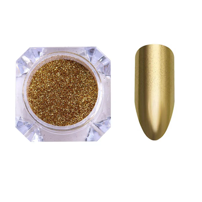0.2g Pattern 20 Дизайн ногтей зеркальный пигмент порошок блеск для ногтей розовое золото силивер Сияющий хромированный порошок пыль пигмент украшение для УФ гель-лака - Цвет: 0.2g Pattern 20