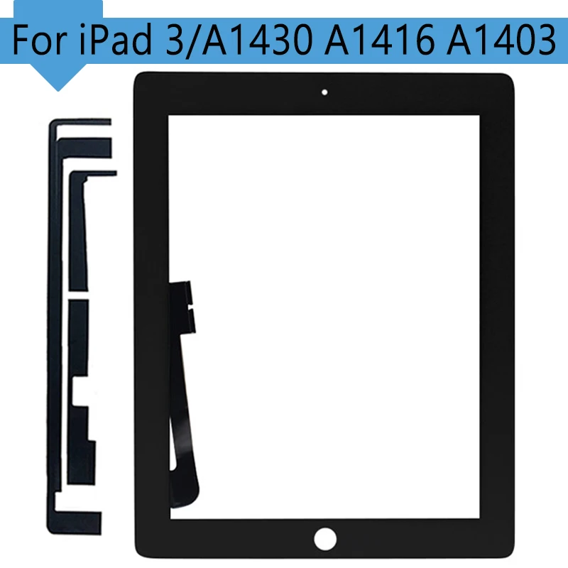 Сенсорный экран 9 7 дюйма для iPad 3 A1416 A1430 A1403 дигитайзер ЖК с передней панелью