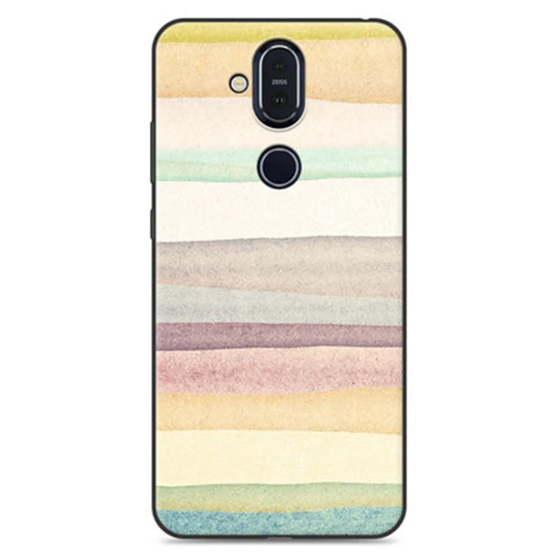 6 18 &quotдля Nokia 8 1 2018 чехол милый мультяшный мягкий для телефона TA 1131 защитный Nokia8.1