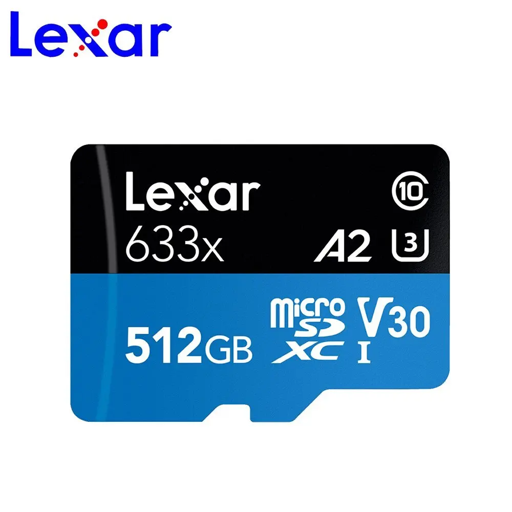 Карта памяти Lexar Micro SD 256 ГБ 32 64 Гб 128 512 SDHC SDXC класс 633x 10 C10 UHS TF карты Trans Flash Microsd|Карты