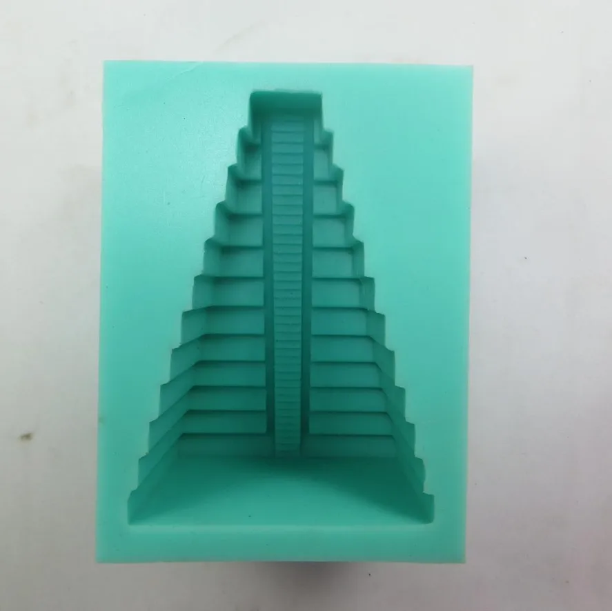 SN0001 силиконовая форма для бетона трапециевидная цементная башня 3D формы цемента