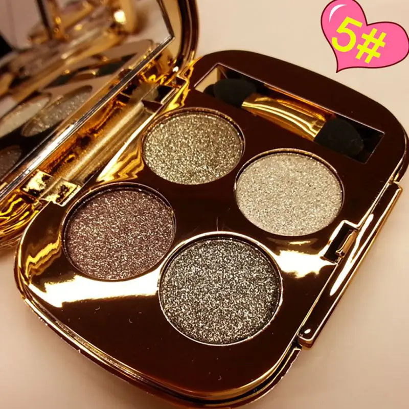 Сияющие матовые Smoky Eyes глаза, тени, голые тени для макияжа, палитра теней для век, цветная Профессиональная Косметика - Цвет: 05