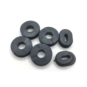 Yecnecty 1 Set Motorcycle Plastic Side Cover Rubber Seal Pad Motorbike Accessories For Suzuki GN125 GS125 EN125 GN250 GN400 RV90
