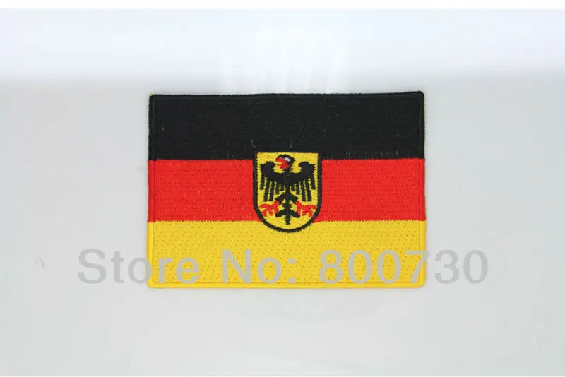 10p Немецкий флаг патч вышитый Железный немецкий государственный флаг|german flag