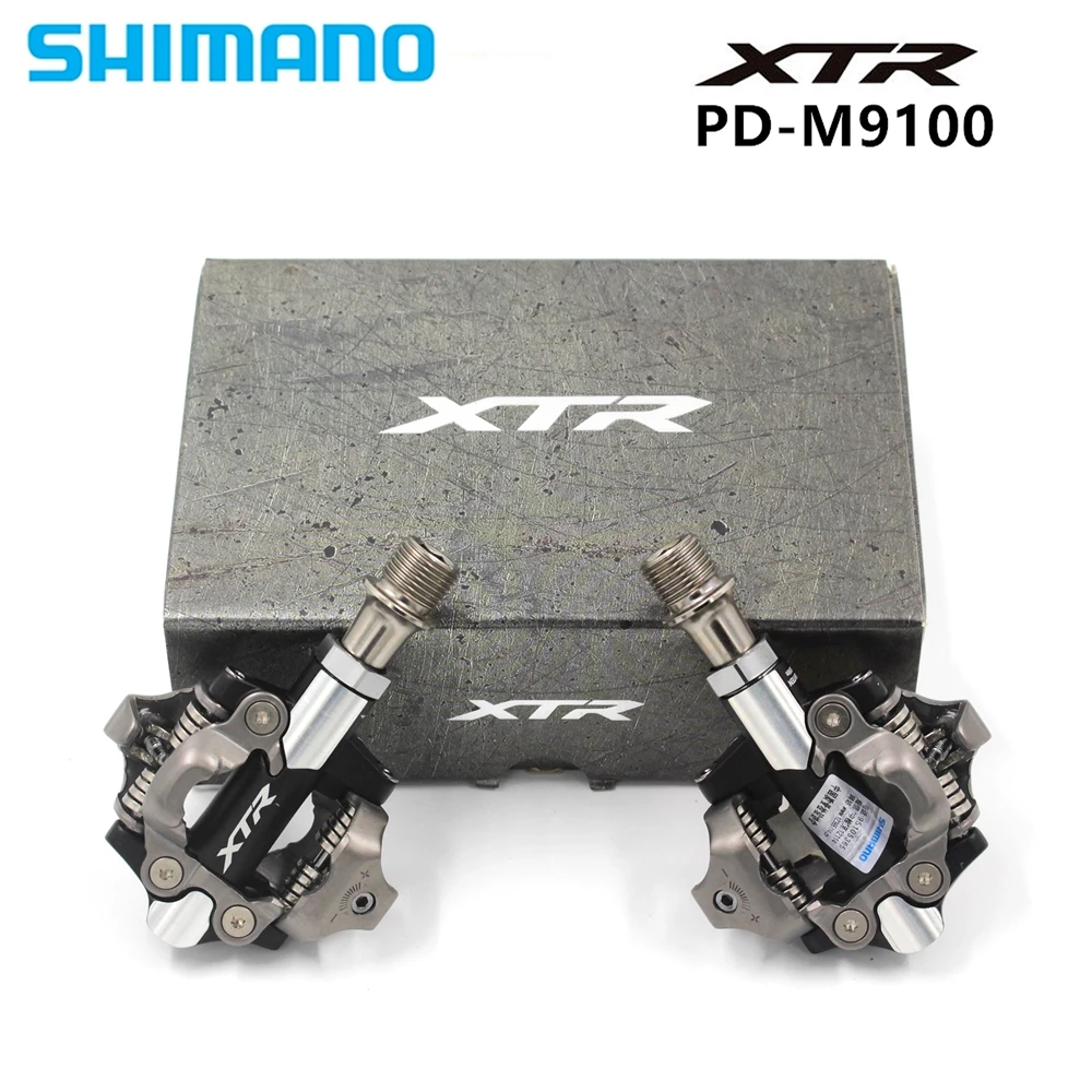 Shimano XTR XC PD M9100 контактные педали SPD горные велосипеды самоблокирующиеся педали и бутсы коробка с SH51