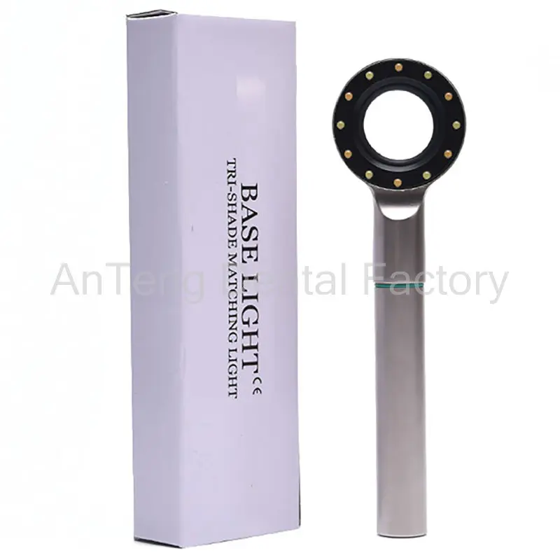 

Dental Base Iight 3 in 1 Dental TRI Spectra LED Shade Matching Tooth Colorimetric 12 LED lamp