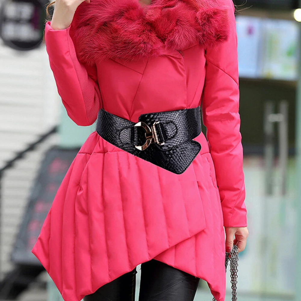 Модный Эластичный пояс для женщин модный эластичный из сплава с пряжкой