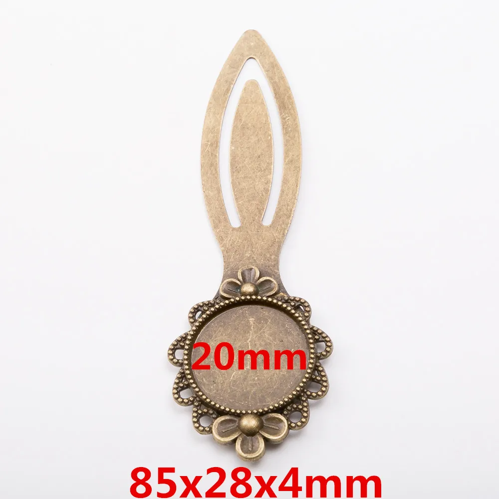 

11pcs Bezel Tray charm Bookmarks Vintage zinc alloy metal pendant charms for diy jewelry making 4438-4449