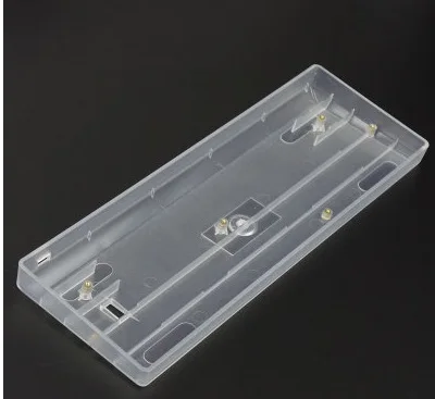 gh60 luminous case clear case whiteblacktransparent case 60 mechanical keyboard for xd60 xd64 poker poker2 poker3 free global shipping