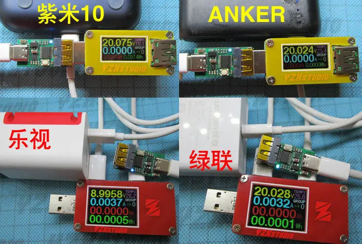 Тип C USB PD 2 0 3 переменного тока в постоянный манок QC Быстрая зарядка триггер опрос