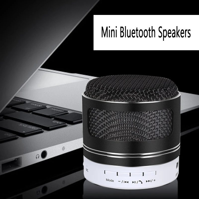Беспроводной Bluetooth динамик с микрофоном стерео звук Поддержка FM радио TF карта