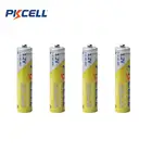 Аккумуляторные батареи Pkcell 4 шт.лот, 1,2 в, AAA, Ni-MH, 600 мАч, набор аккумуляторов большой емкости с циклом 1000