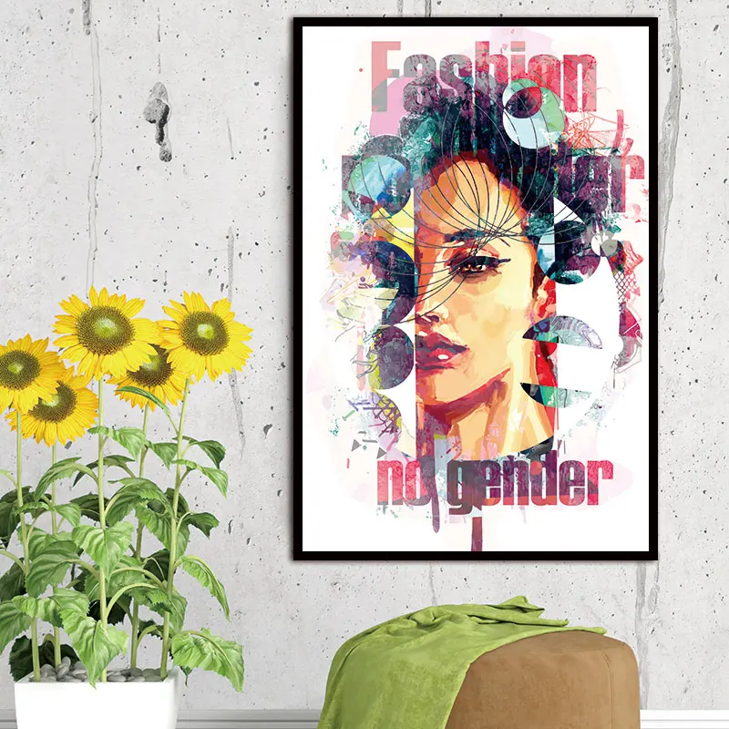 Новый Граффити Бэнкси искусство уличная Настенная картина абстрактный