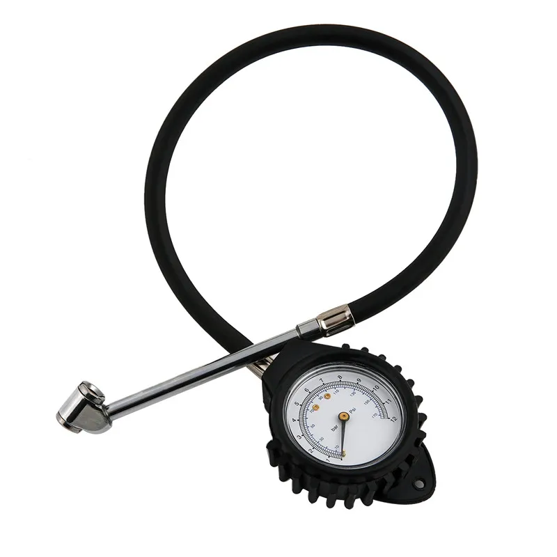 2.5'' Wheel Pressure Gauge Tire Air Measurement For Car Truck Motorcycle 170PSI/12BAR | Автомобили и мотоциклы