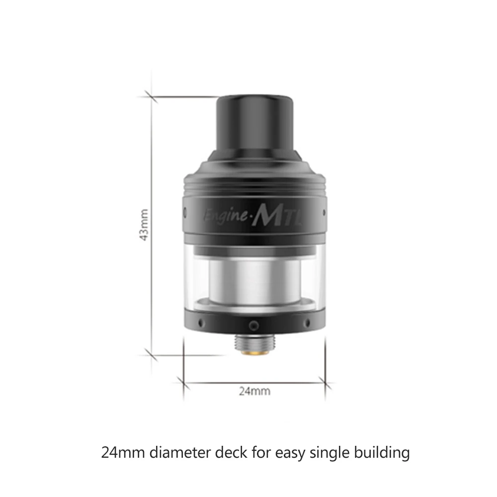 Электронная сигарета OBS двигатель MTL RTA 2 мл воздушный поток Регулируемый