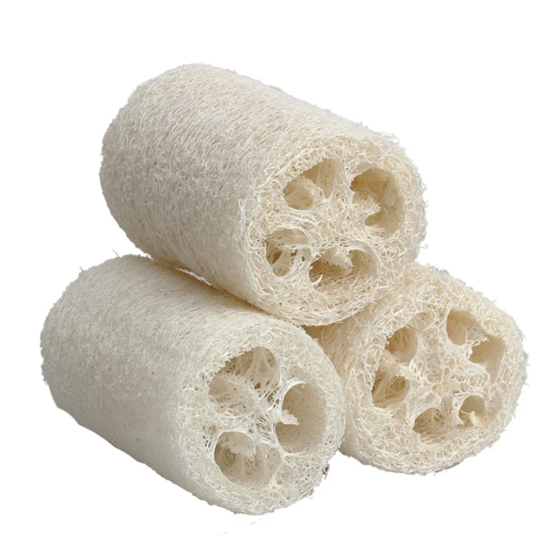 3 шт./компл. тела ванны душевая Губка скруббер люфы Luffa Loofa Мягкий купальный массаж