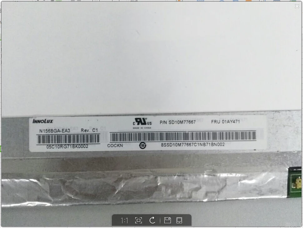 

N156BGA-EA3 Rev.C1 P/N SD10M77667 матовая Матрица для ASUS N551JW 15,6 "светодиодный экран ЖК-дисплей HD 1366X768 30PIN Замена