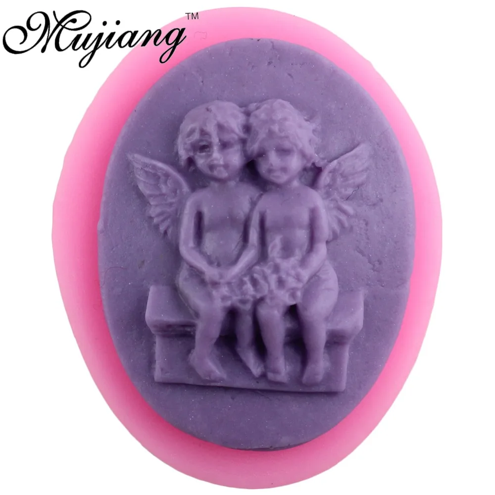 Mujiang Angel силиконовая форма для торта Gumpaste шоколадная глина формы для конфет инструменты для украшения тортов из мастики кухонные формы для выпечки