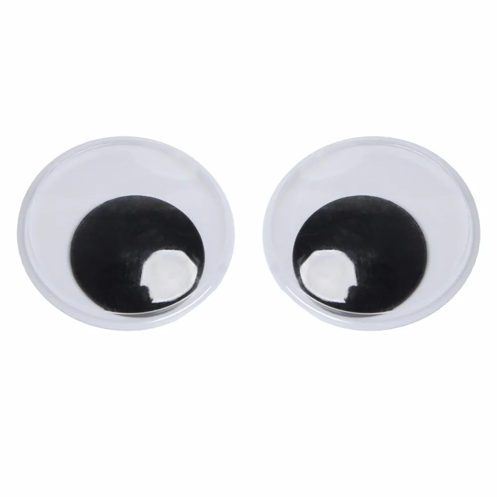 New 1Set/128Pcs Optional Wobbly Wiggly Googly Eyes Toy Animal Scrapbooking DIY Craft Doll Eye Accessories | Игрушки и хобби