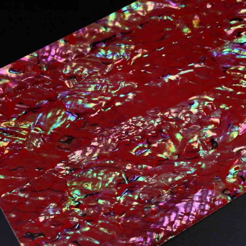Wifreo Red Paua покрытый улучшенным клейким шпоном лист (оболочка инкрустация морской