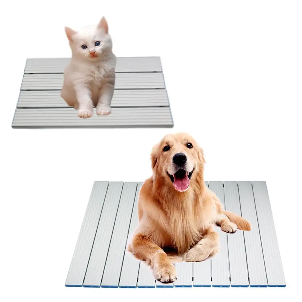 Охлаждающий коврик для собак льда плюшевый матрас домашних животных классный