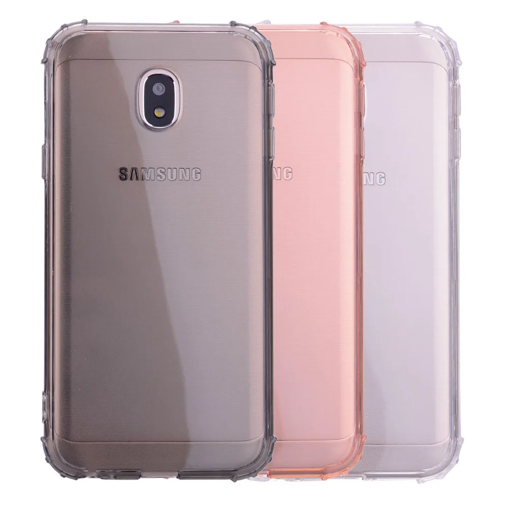 Для samsung A8 2018 ударопрочный полная защита прозрачный силиконовый чехол для
