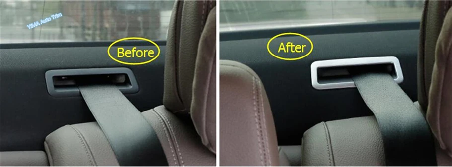 Lapetus Rear Seat Safety Belt Sticker Cover Styling Trim For Mercedes Benz E Class E-Class W213 2016 2017 2018 2019 2020 | Автомобили и