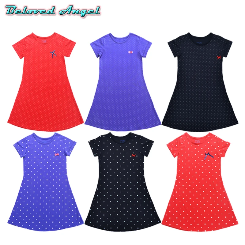 Beloved Angel Unicorn Dress Baby Girl Clothes Brand Girls Summer Casual Princess Costume Kids Dresses for 1-13years | Детская одежда и