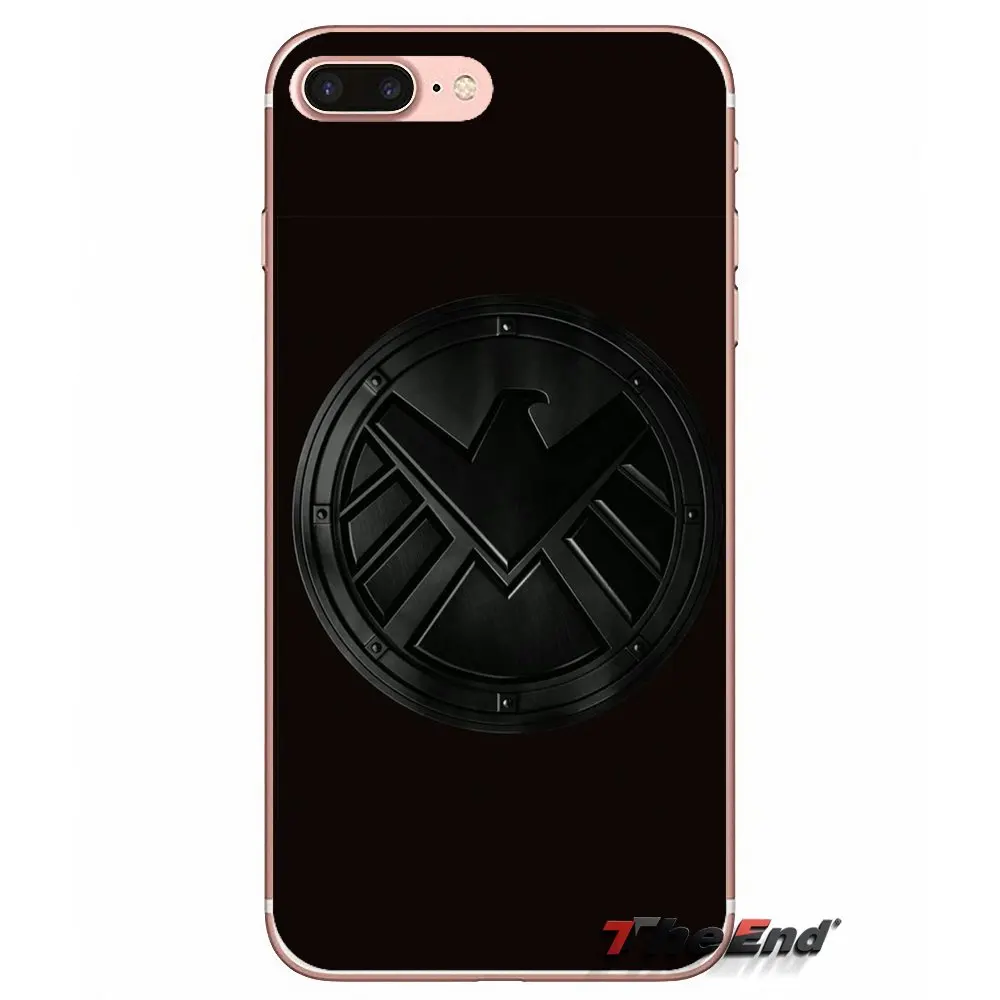 Чехол с логотипом Marvel s.h.i.e.d агенты для Xiaomi Redmi 4 3 3S Pro Mi3 Mi4 Mi4i Mi4C Mi5 Mi5S Mi Max Note 2 4|note