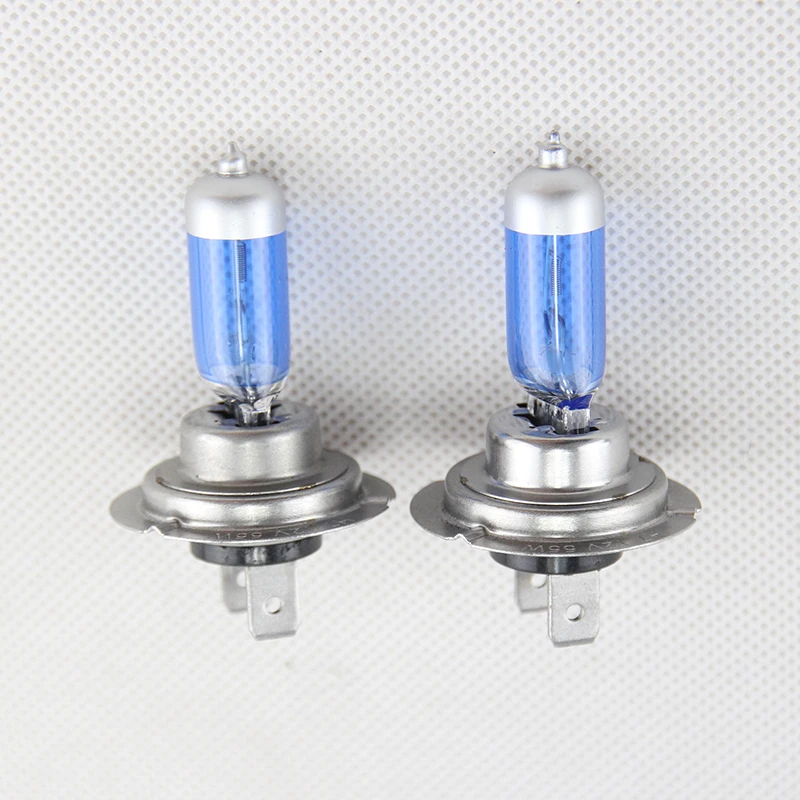 2x H7 PX26d 55 Вт 6500 к галогенный светильник супер яркие темно-синие глобусы