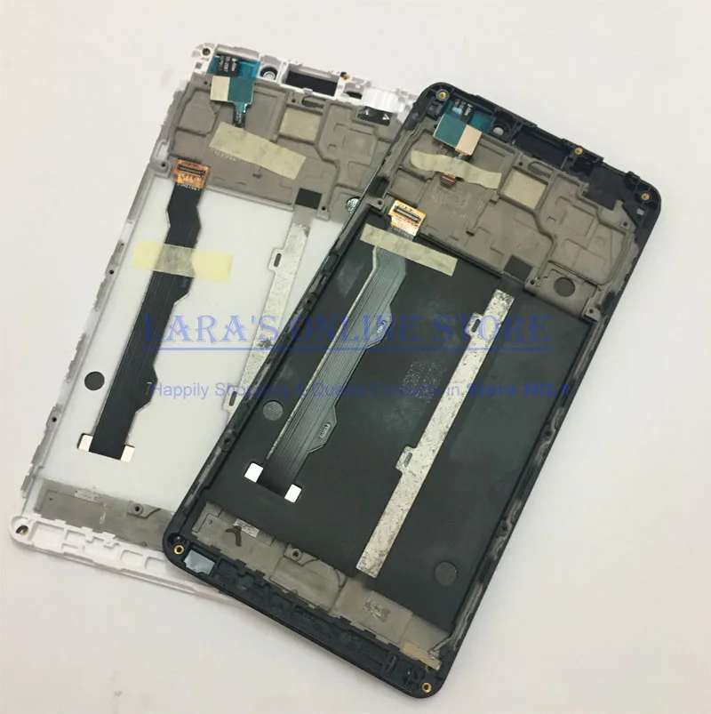 Протестированный хорошо для lenovo A5600 A5890 A5860 ЖК-дисплей+ сенсорная панель, дигитайзер, стекло в сборе с рамкой+ Инструменты для ремонта