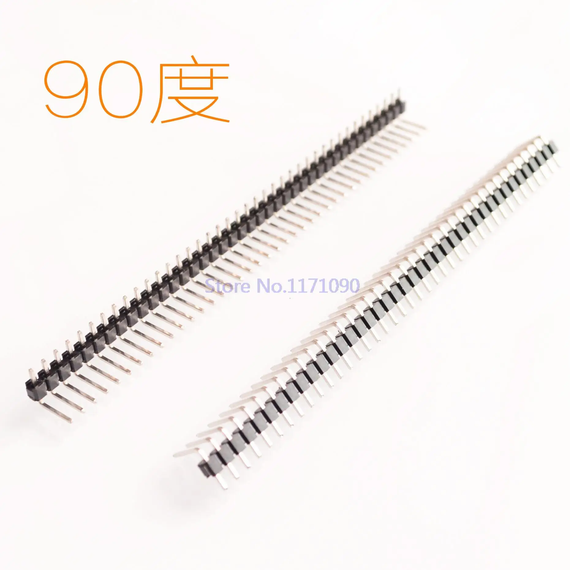 Однорядный штыревой разъем с прямым углом 10x2 54 мм|pin header|connector 2.54mmconnector 10 |