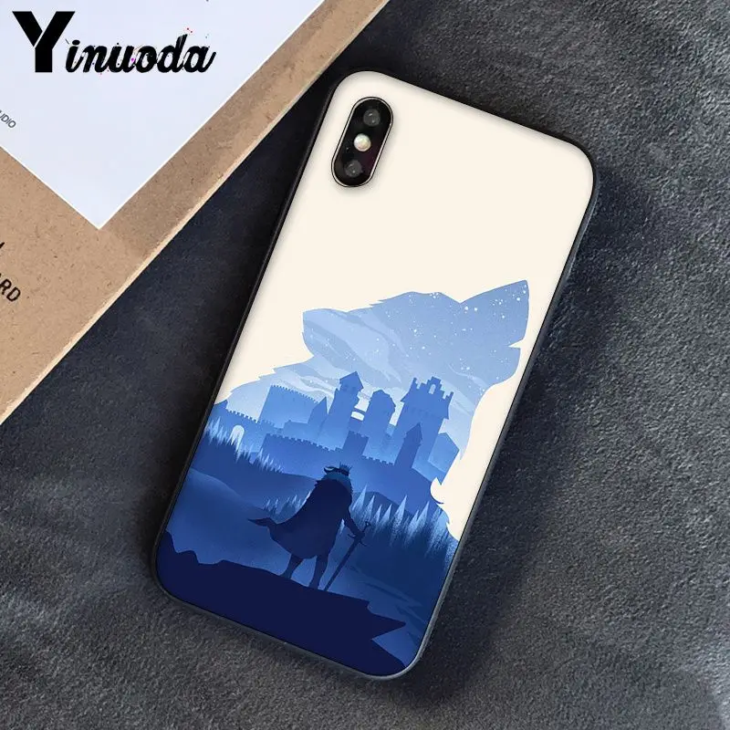 Yinuoda Игра престолов дом Старк DIY окрашенный красивый чехол для телефона для Apple iPhone 8 7 6 6S Plus X XS MAX 5 5S SE XR чехол